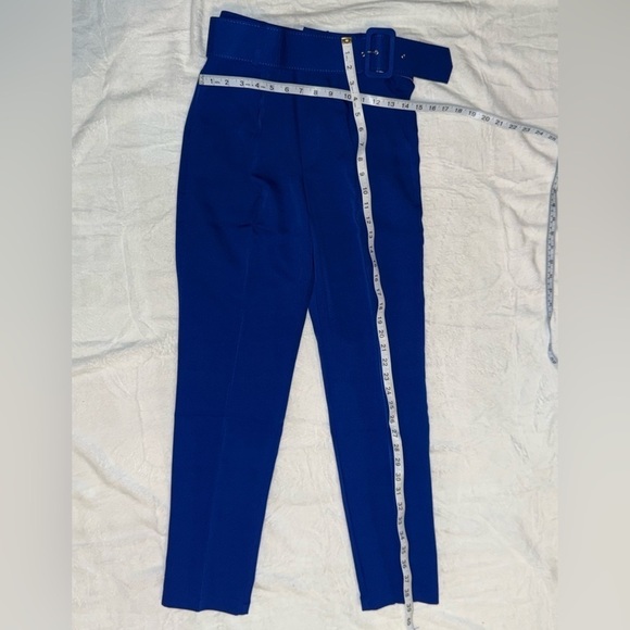 One n More Royal Blue Pleated Dress Pants Small - Picture 9 of 12